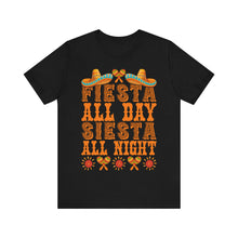 Load image into Gallery viewer, Fiesta All Day - Unisex Jersey Short Sleeve Tee

