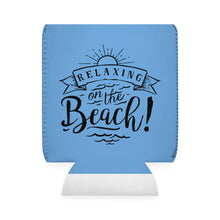 Load image into Gallery viewer, Relaxing On The Beach - Can Cooler Sleeve
