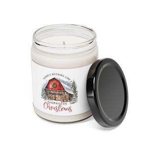 Farmhouse Christmas - Scented Soy Candle, 9oz