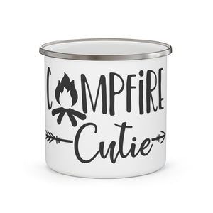Campfire Cutie - Enamel Camping Mug