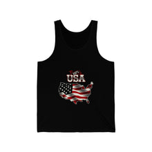 Load image into Gallery viewer, American Flag - Unisex Jersey Tank
