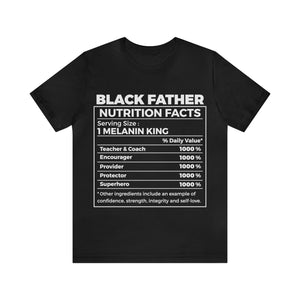 Black Father - Unisex Jersey Short Sleeve Tee