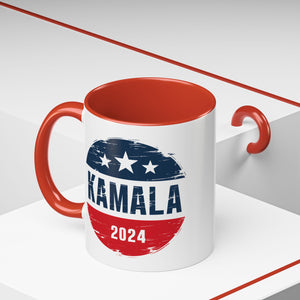 Kamala 2024 (2) - Accent Coffee Mug (11, 15oz)