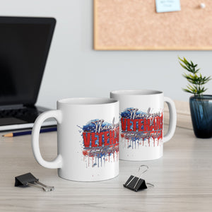 Thank You Veterans - Ceramic Mug, (11oz, 15oz)