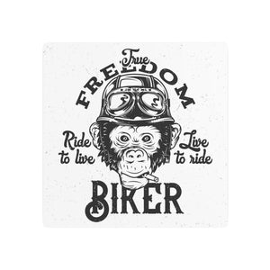True Freedom Biker - Metal Art Sign