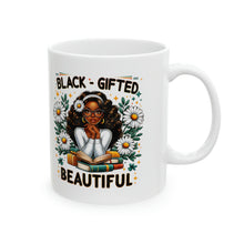 Load image into Gallery viewer, Black Gifted - Ceramic Mug, 11oz
