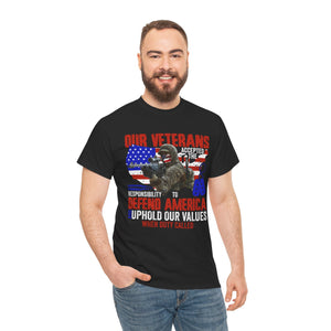 Defend America - Unisex Heavy Cotton Tee