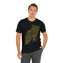 Load image into Gallery viewer, Electrical Owl - Unisex Jersey Short Sleeve Tee
