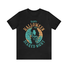 Load image into Gallery viewer, Scared Night - Unisex Jersey Short Sleeve Tee
