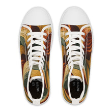 Load image into Gallery viewer, Earth Tones Ver 9 - Women&#39;s High Top Sneakers
