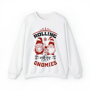 Rolling With My Gnomies - Unisex Heavy Blend™ Crewneck Sweatshirt