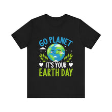 Load image into Gallery viewer, Go Planet - Unisex Jersey Short Sleeve Tee
