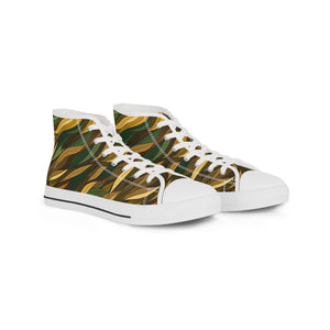 Earth Tones Ver 3 - Men's High Top Sneakers