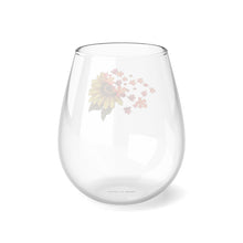 Load image into Gallery viewer, Sunflower - Stemless Wine Glass, 11.75oz
