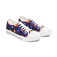 Load image into Gallery viewer, Pastel Ghosts &amp; Pumpkins - Women&#39;s Low Top Sneakers
