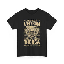 Load image into Gallery viewer, American Veteran - Unisex Heavy Cotton Tee
