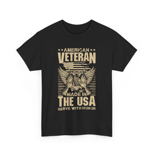 American Veteran - Unisex Heavy Cotton Tee