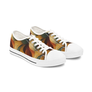 Earth Tones Ver 9 - Women's Low Top Sneakers