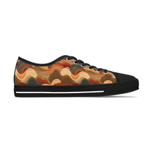 Load image into Gallery viewer, Earth Tones Ver 2 - Women&#39;s Low Top Sneakers
