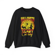 Load image into Gallery viewer, Scary Cat Lady - Unisex Heavy Blend™ Crewneck Sweatshirt
