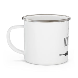 Adventure Awaits - Enamel Camping Mug