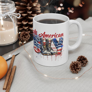 All American Boy - Ceramic Mug, (11oz, 15oz)