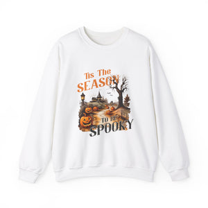 Tis The Season To Be Spooky - Vintage Unisex Heavy Blend™ Crewneck Sweatshirt