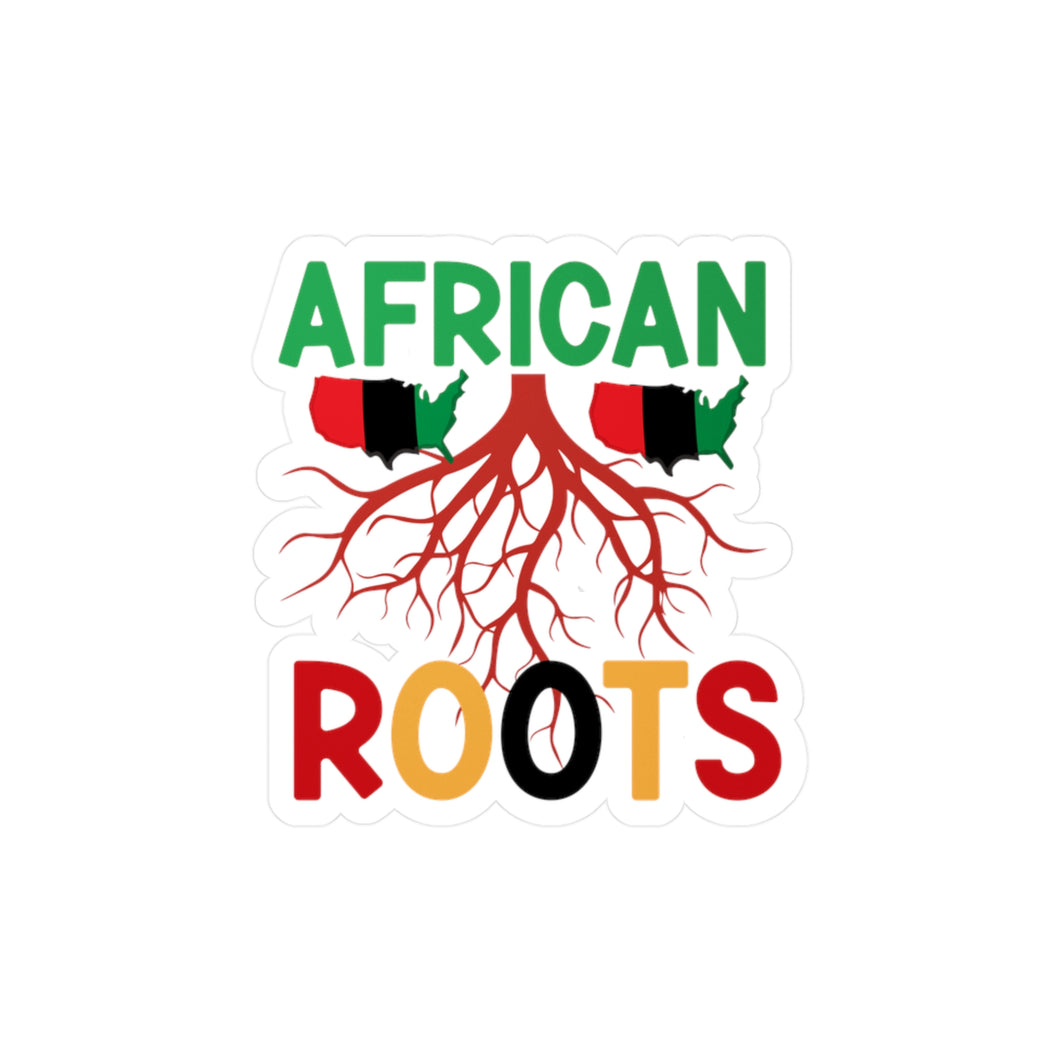 African Roots - Kiss-Cut Vinyl Decals