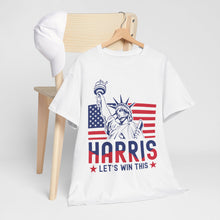 Load image into Gallery viewer, Harris Let&#39;s Win This - Unisex Heavy Cotton Tee
