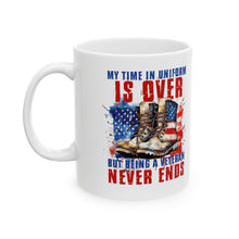 Load image into Gallery viewer, My Time In Uniform - Ceramic Mug, (11oz, 15oz)
