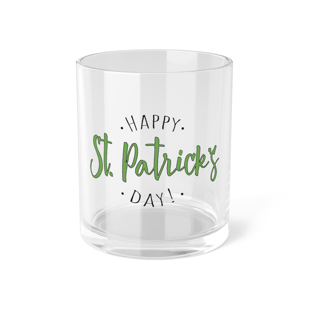 Happy St. Patrick's Day - Bar Glass