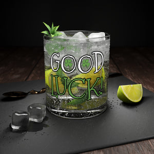 Good Luck - Bar Glass