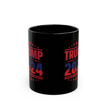 Load image into Gallery viewer, Trump 2024 (2) - Black Mug (11oz, 15oz)
