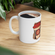 Load image into Gallery viewer, Flannels Lattes - Ceramic Mug 11oz
