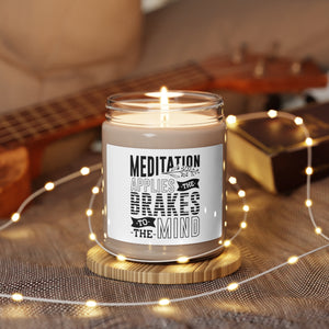 Mediation Applies The Brakes - Scented Soy Candle, 9oz