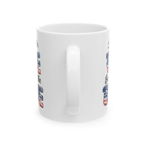 Land Of The Free - Ceramic Mug, (11oz, 15oz)