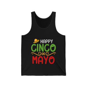 Happy Cinco De Mayo - Unisex Jersey Tank