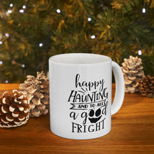 Load image into Gallery viewer, Happy Haunting - Ceramic Mug 11oz
