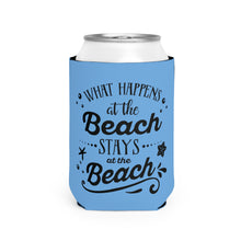 Load image into Gallery viewer, Happens At The Beach - Can Cooler Sleeve
