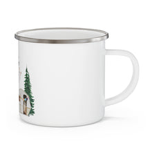 Load image into Gallery viewer, Welcome To The Campfire - Enamel Camping Mug
