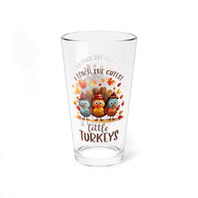 Load image into Gallery viewer, Little Turkeys -  Mixing Glass, 16oz
