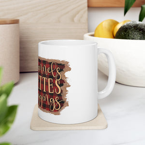 Flannels Lattes - Ceramic Mug 11oz