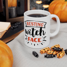 Load image into Gallery viewer, Resting Witch Face - Ceramic Mug 11oz
