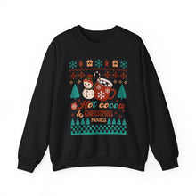 Load image into Gallery viewer, Hot Cocoa &amp; Christmas - Unisex Heavy Blend™ Crewneck Sweatshirt
