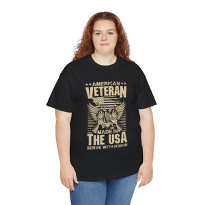 American Veteran - Unisex Heavy Cotton Tee