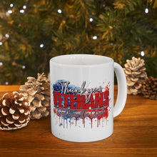 Load image into Gallery viewer, Thank You Veterans - Ceramic Mug, (11oz, 15oz)
