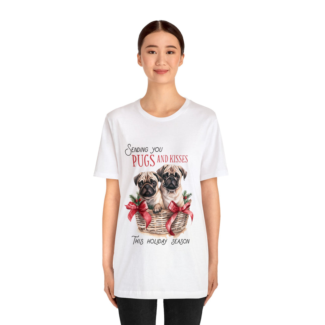 Puggs And Kisses - Unisex Jersey Short Sleeve Tee