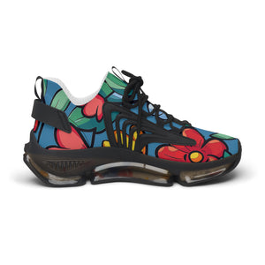 Cartoon Flowers Ver 8 - Women's Mesh Sneakers