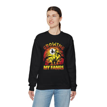 Load image into Gallery viewer, Growing My Fangs - Unisex Heavy Blend™ Crewneck Sweatshirt
