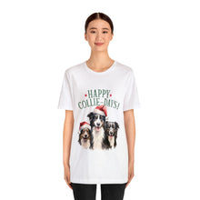 Load image into Gallery viewer, Happy Collie-Days - Unisex Jersey Short Sleeve Tee
